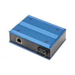 DIGITUS DN-652102-1 Промышленный гигабитный медиаконвертер SC 20км