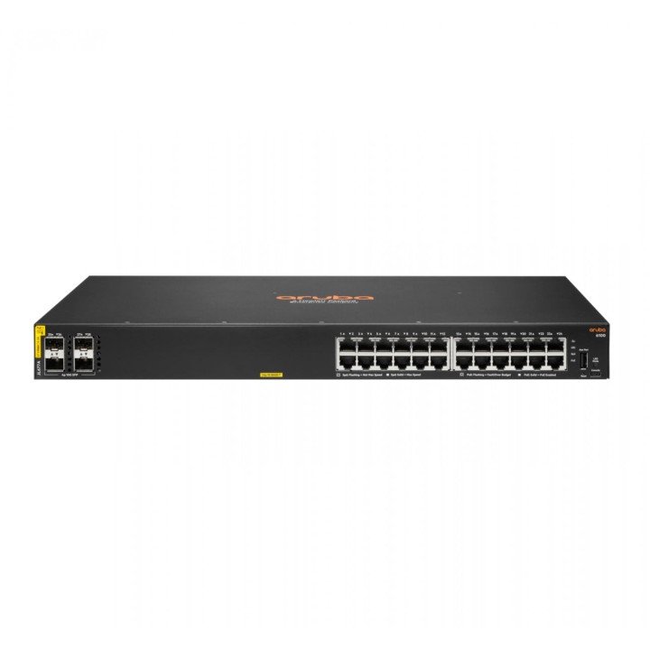 HPE Aruba 6100 JL677A 24G PoE+ коммутатор 370W