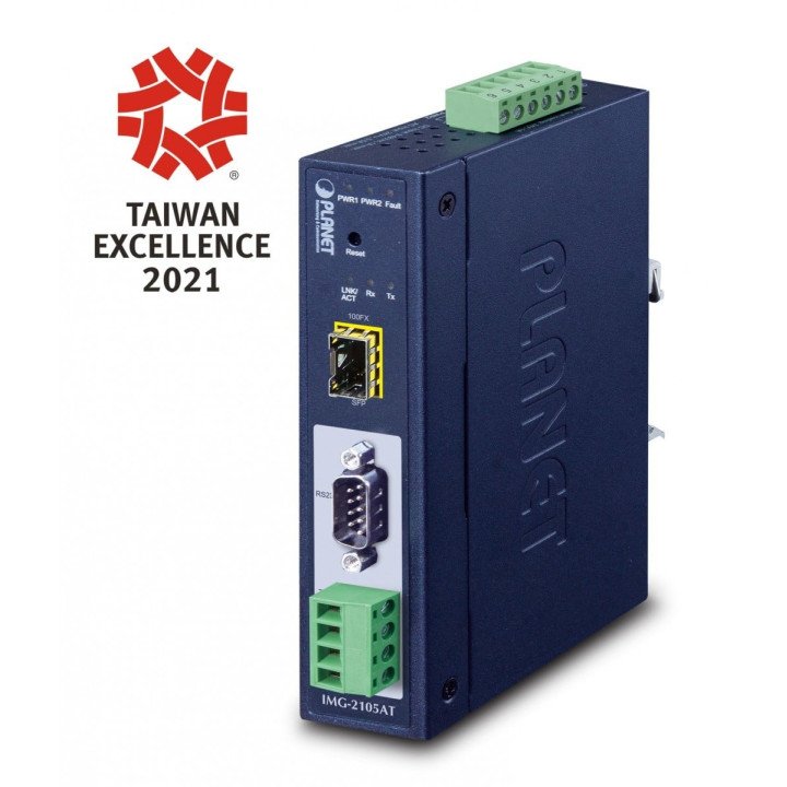 PLANET IMG-2105AT Промышленный шлюз Modbus RS232/485 SFP