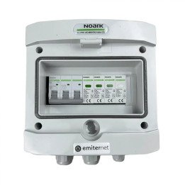 EMITER EM-353N_AC IP65 умный MCB 20A Matter SPD Type 1+2