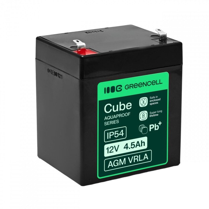 Green Cell AGM12V4-5AH-H 12V 4,5Ah AGM akumulators