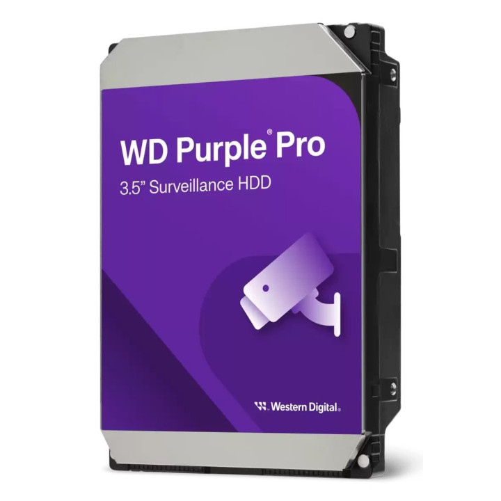 WD Purple 12TB WD122PURP HDD для видеонаблюдения