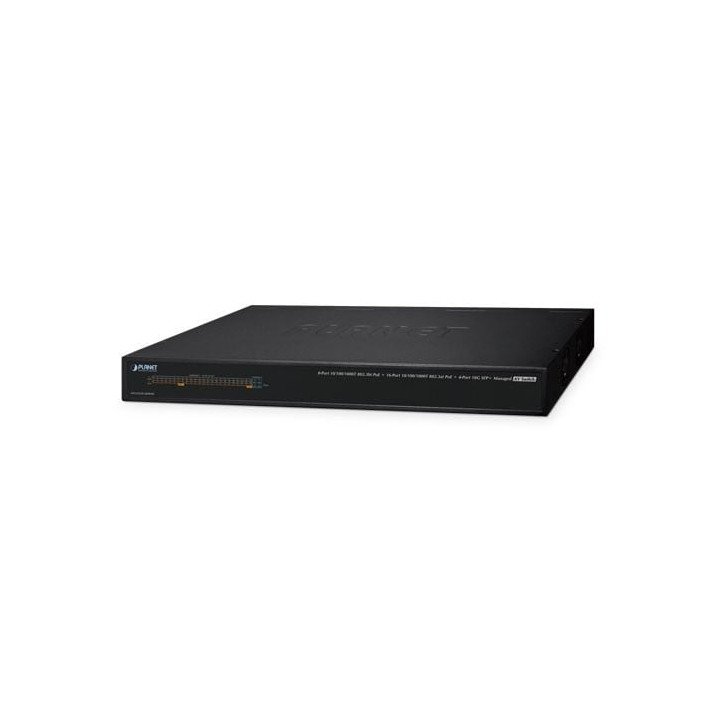 PLANET AVS-4210-24HP4X 24-портовый PoE коммутатор 450W 10G SFP+
