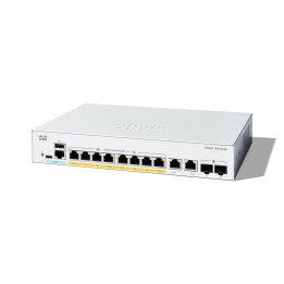 Cisco C1200-8FP-2G 8 portu PoE pārvaldāms slēdzis 120W