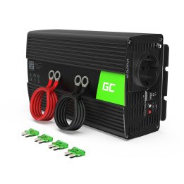 Green Cell INV09 1000Вт чистый синус инвертор 12В-230В