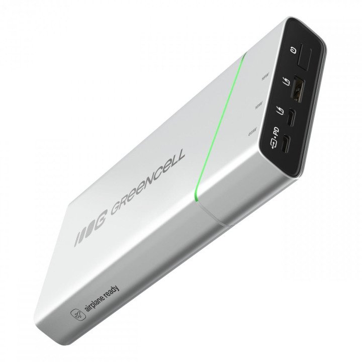 Green Cell PBPLGC20P 20800mAh 65W Powerbank
