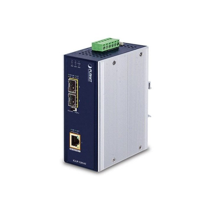 PLANET IGUP-1205AT Industriālais PoE++ pārveidotājs 90W