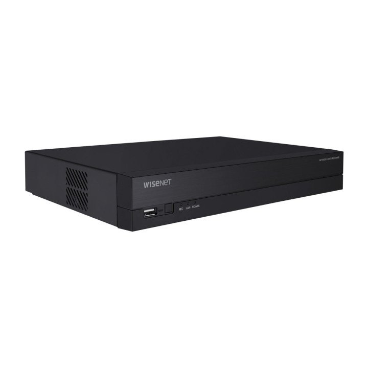 Hanwha Vision XRN-820S-6TB-S NVR 8ch 6TB PoE