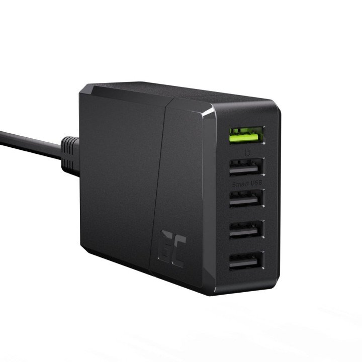 Green Cell CHARGC05 5xUSB 52W быстрое зарядное устройство