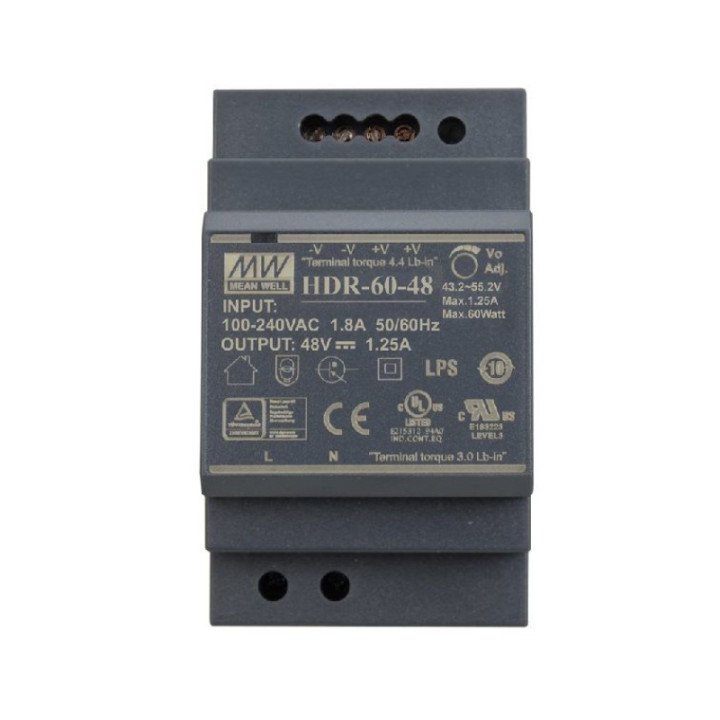 Akuvox HDR-60 60W Power Supply for NS-LP-2