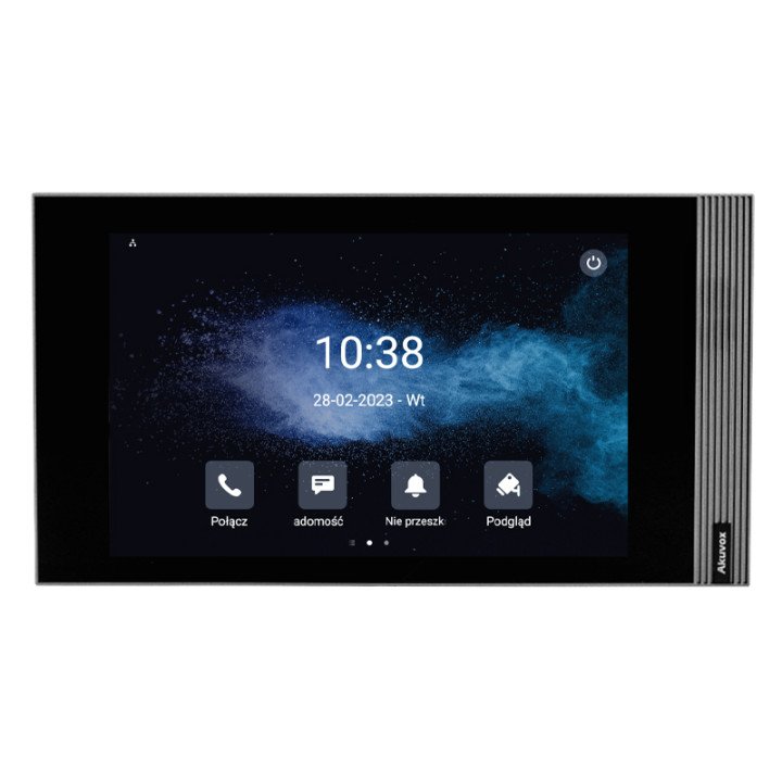 Akuvox S562 7" Linux PoE Video Intercom Monitor White