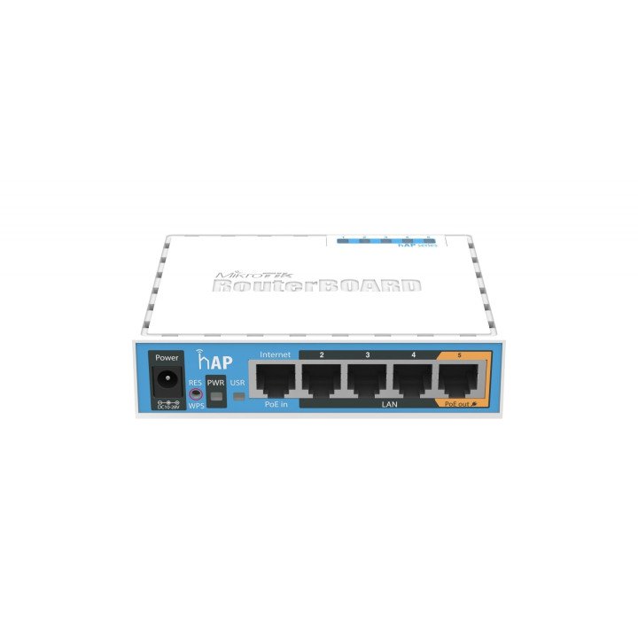 MikroTik RB951UI-2ND hAP White PoE маршрутизатор
