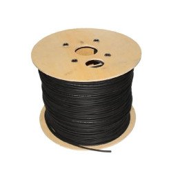 KENO 4mm² melns PV saules kabelis spolē 500m