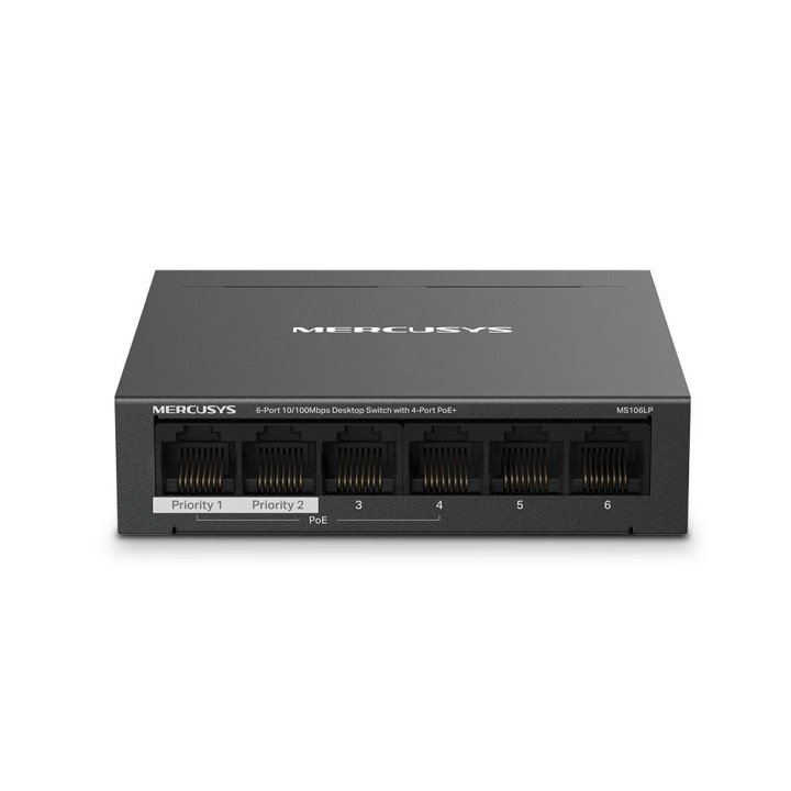 TP-Link MS106LP 6 portu PoE+ slēdzis 65W