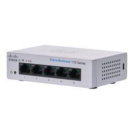 Cisco CBS110-5T-D-EU Nepārvaldāms 5 portu Gigabit slēdzis