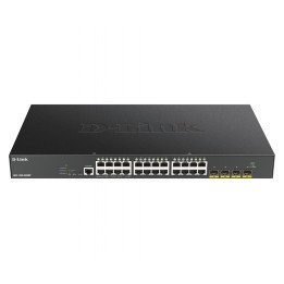 D-Link DGS-1250-28XMP L3 управляемый PoE+ коммутатор 28 портов