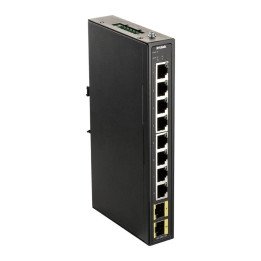 D-Link DIS-100G-10S pārvaldāms Gigabit slēdzis 10 porti DIN