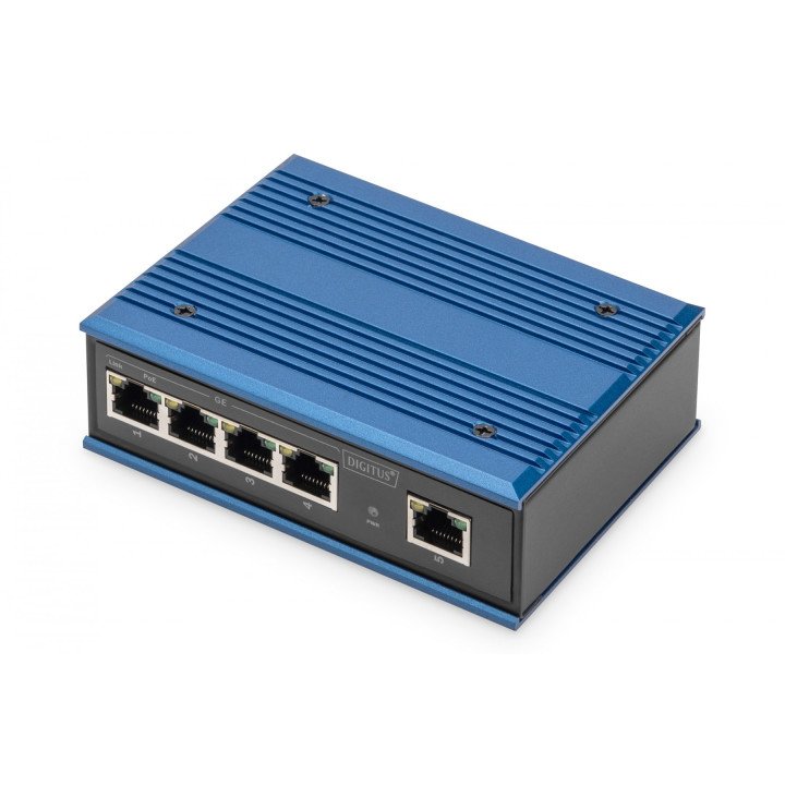 DIGITUS DN-651120 Промышленный PoE коммутатор DIN-рейка