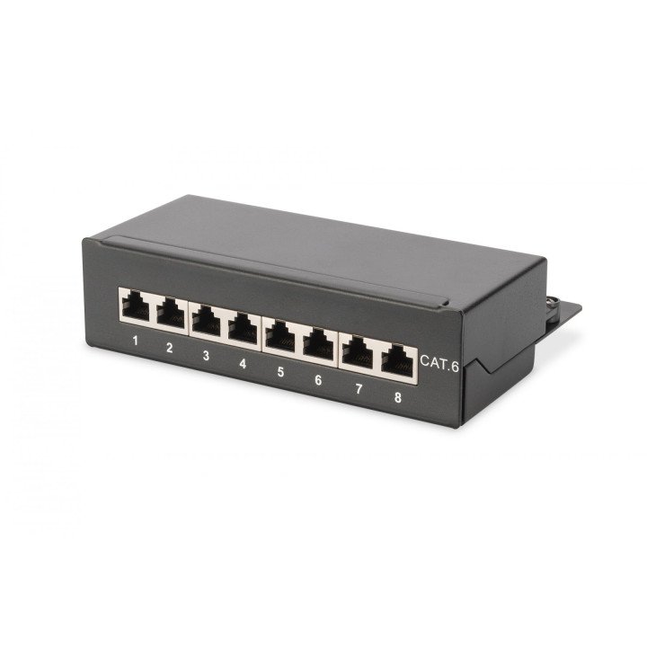 DIGITUS DN-91608SD Cat6 ekranēts panelis 8 porti