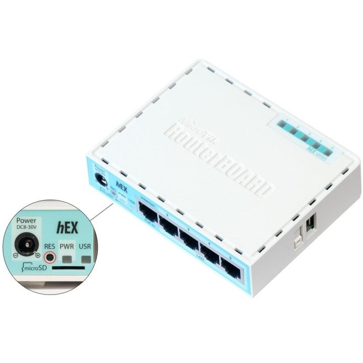 MikroTik RB750GR3 Gigabit маршрутизатор
