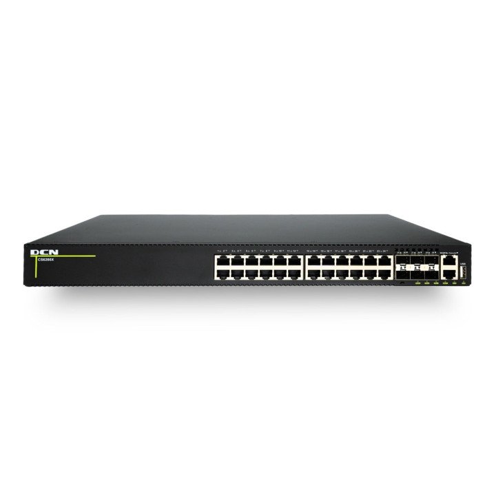 DCN Europe CS6200X-24T6X-P-EI PoE+ коммутатор 24+6 10G