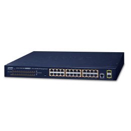 PLANET GS-4210-24P2S pārvaldāms PoE+ slēdzis 24 porti SFP
