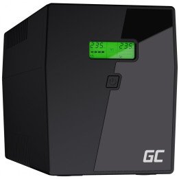 Green Cell UPS09 ИБП 2000VA 1400W Черный