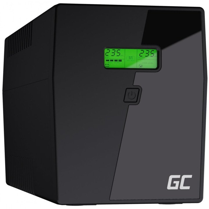 Green Cell UPS09 ИБП 2000VA 1400W Черный