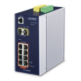 PLANET IGS-10020PT Industriālais PoE+ slēdzis 8 portu Gigabit