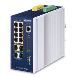 PLANET IGS-6329-8UP2S2X Industriālais PoE++ slēdzis 8x2.5G PoE