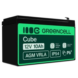 Green Cell AGM50 12V 10Ah VRLA UPS akumulators