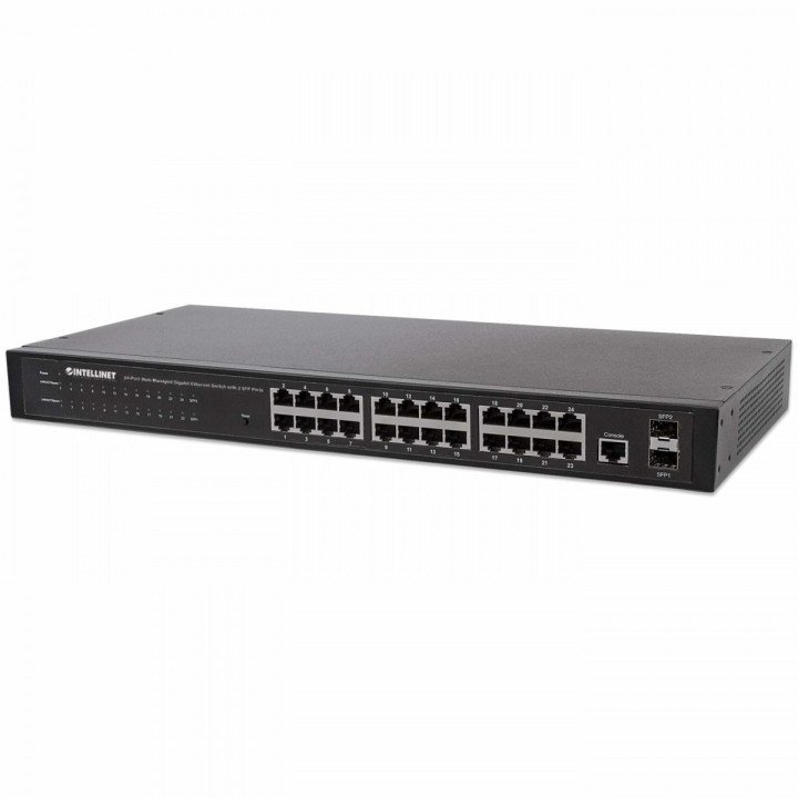 Intellinet 560917 24-портовый Gigabit управляемый коммутатор