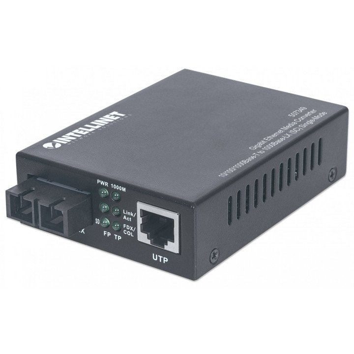 Intellinet 507349 Gigabitu signālu pārveidotājs SC 20 km