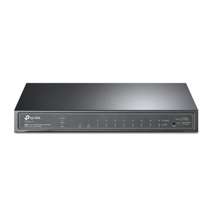 TP-LINK TL-SG2210P 8 portu Gigabit PoE+ slēdzis