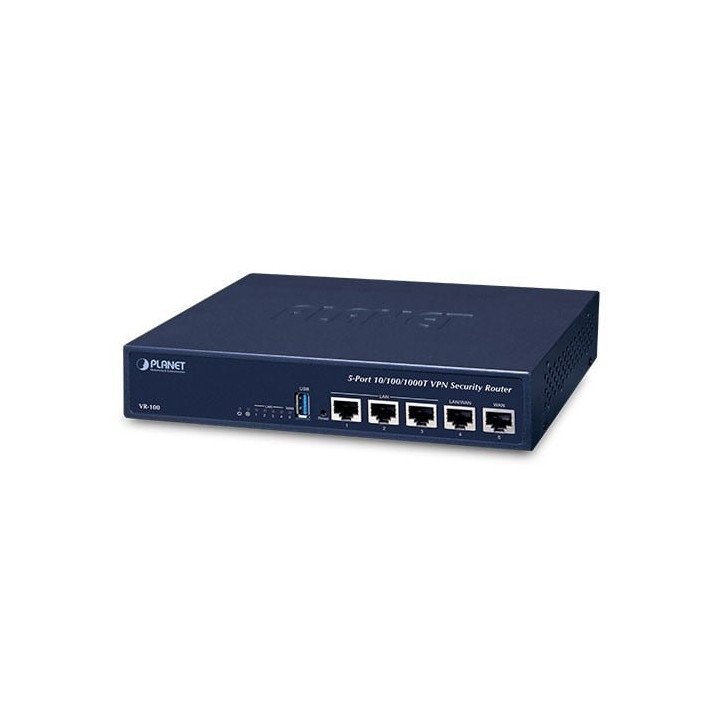 PLANET VR-100 5-портовый гигабитный VPN-маршрутизатор