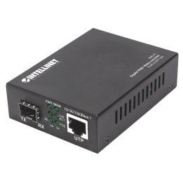 Intellinet 508216 Gigabitu PoE+ mediju pārveidotājs