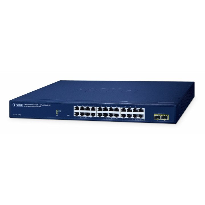 PLANET GS-2210-24T2S Управляемый гигабитный коммутатор 26 портов