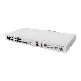 MikroTik CRS418-8P-8G-2S+RM 18 portu PoE slēdzis