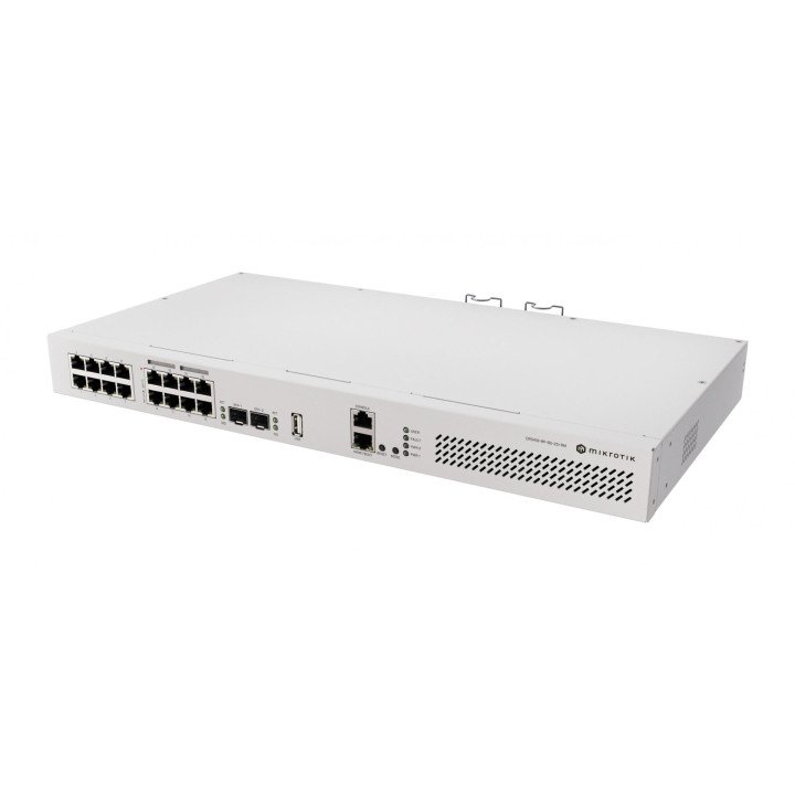 MikroTik CRS418-8P-8G-2S+RM 18 portu PoE slēdzis
