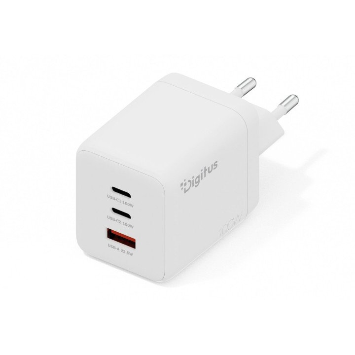 DIGITUS DA-10304 GaN II 100W USB-C lādētājs
