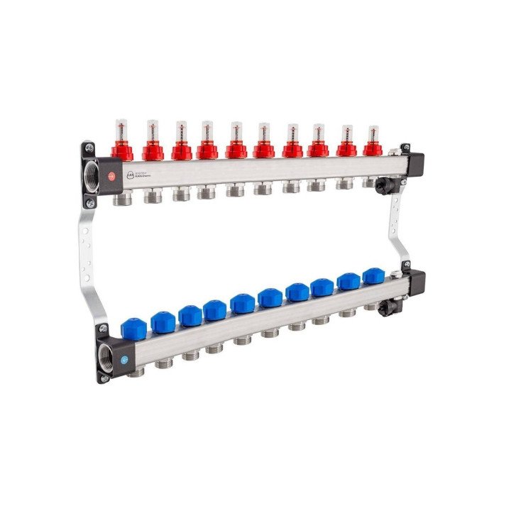 Kan-Therm 1316157085 InoxFlow kolektors 10 ķēdes