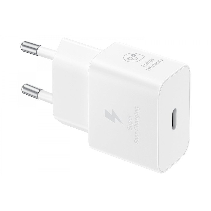 Samsung EP-T2510NWEGEU 25W USB-C adapteris balts