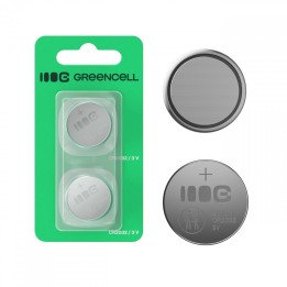Green Cell X2CR2032 CR2032 3V 220mAh батарейка-таблетка 2 шт.