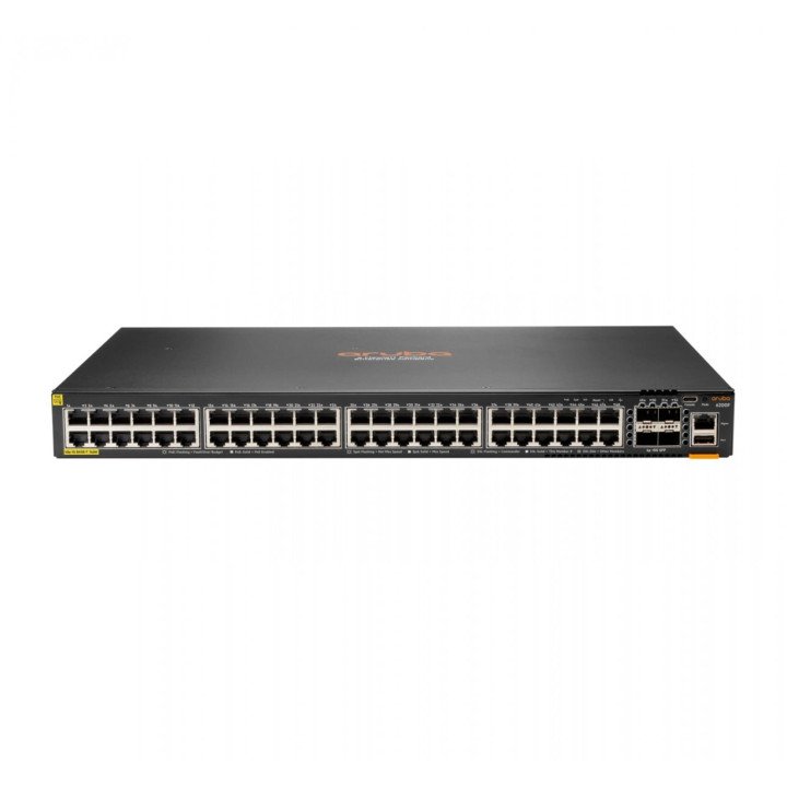 HPE JL728B Aruba CX 6200F 48-портовый PoE+ коммутатор 740W