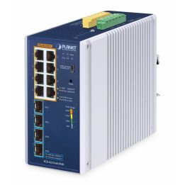 PLANET IGS-4215-8UP4X Pārvaldāms Gigabit PoE+ slēdzis 8 porti
