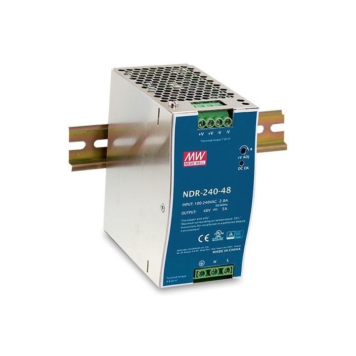 D-Link DIS-N240-48 240W DIN sliedes barošanas bloks