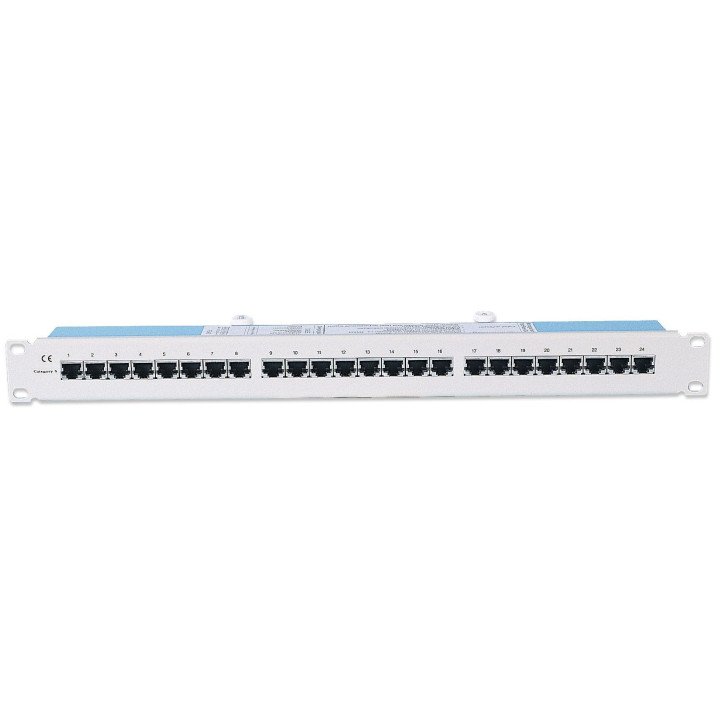 Intellinet 503754 Cat5e FTP 24 portu panelis 1U