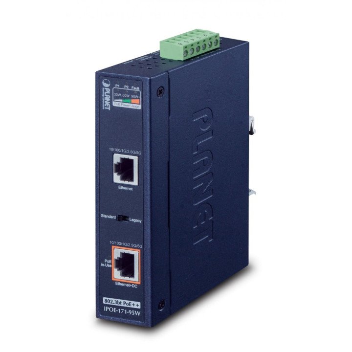 PLANET IPOE-171-95W PoE++ инжектор 95 Вт 802.3bt