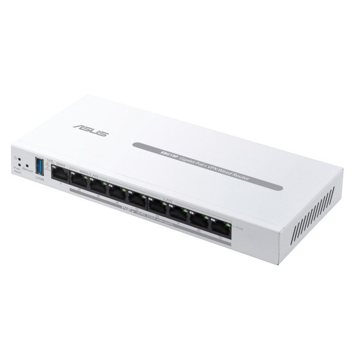 ASUS EBG19P гигабитный PoE+ VPN маршрутизатор 8 портов