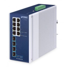 PLANET IGS-1000-8T4X Промышленный 8-портовый Gigabit коммутатор